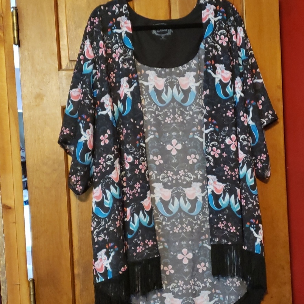 Disney Ariel Fringe Kimono